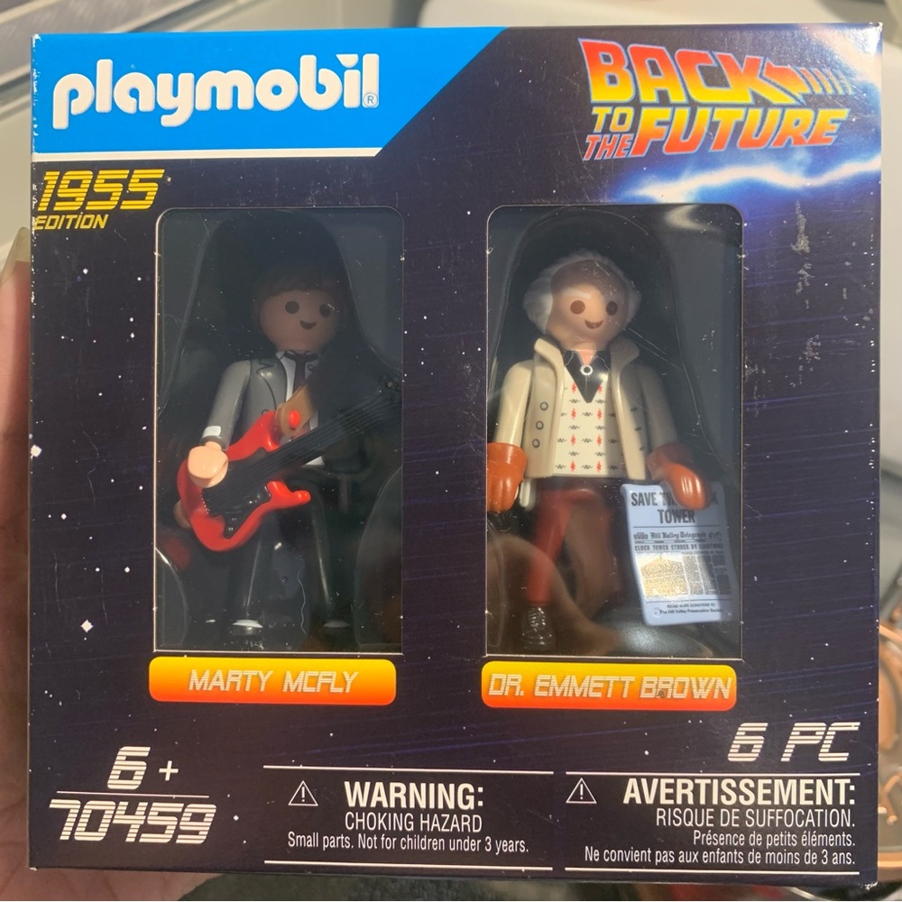 SALE!! Playmobile NIP Back to the future